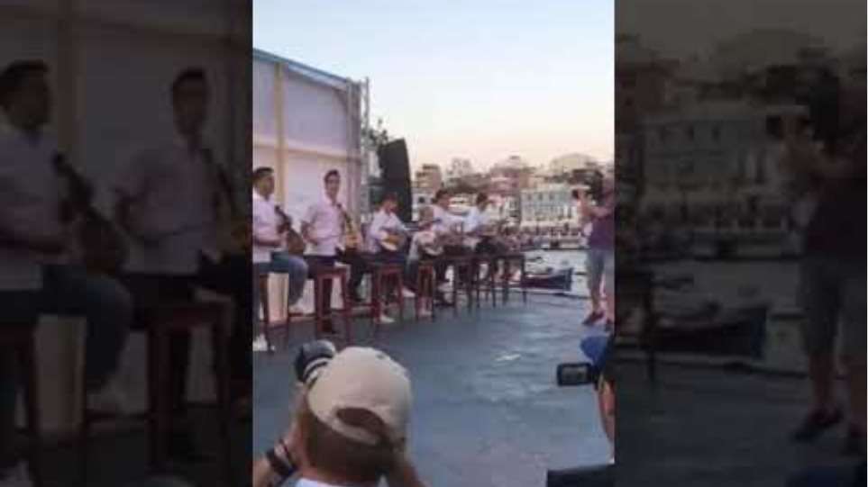 Πολιτιστικό event στη λίμνη Αγίου Νικολάου στην Κρήτη